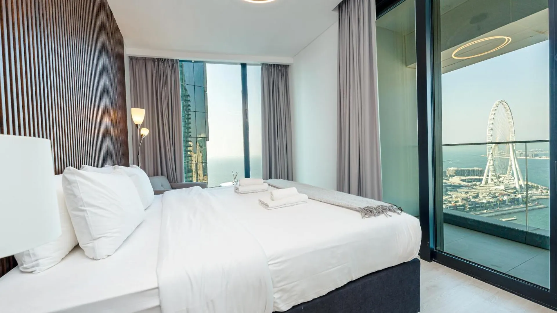 Apartment The Address Beach Resort Jbr - 3Br Beachfront With Ain Dubai View By Tlre Holiday Homes United Arab Emirates